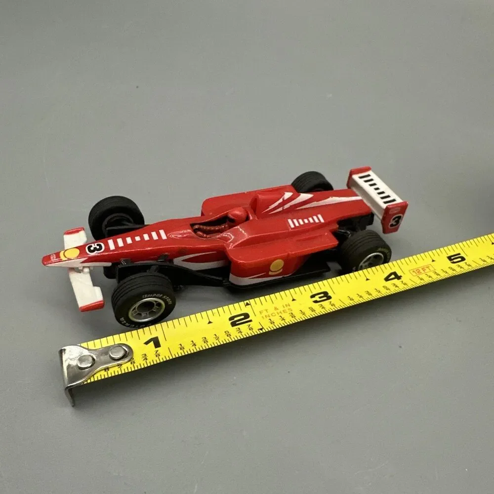 CARRERA GO...!  #3 INDY RACING SLOT CAR RED 4 1/2